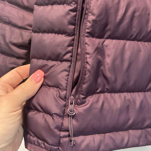 Columbia Women’s Puffer Jacket Extra Small Purple Warm Layering Zip Pockets - Picture 3 of 16